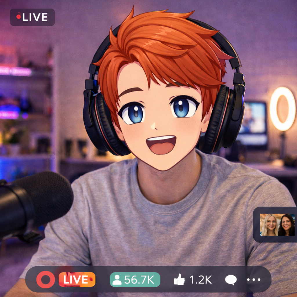 Virtual Masks & Avatars (Face Filters / Face Replacement)