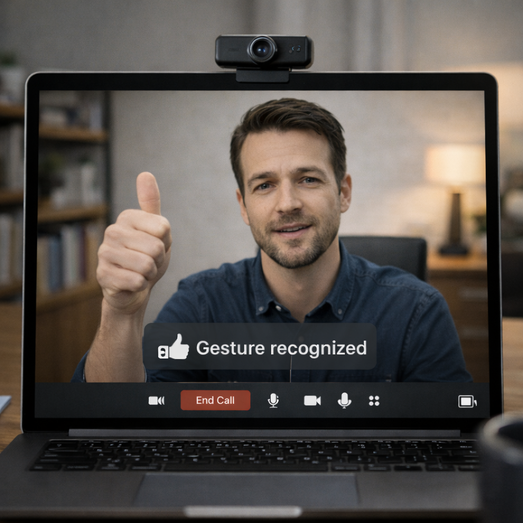 Gesture Control (Hand Gesture Recognition for UI)