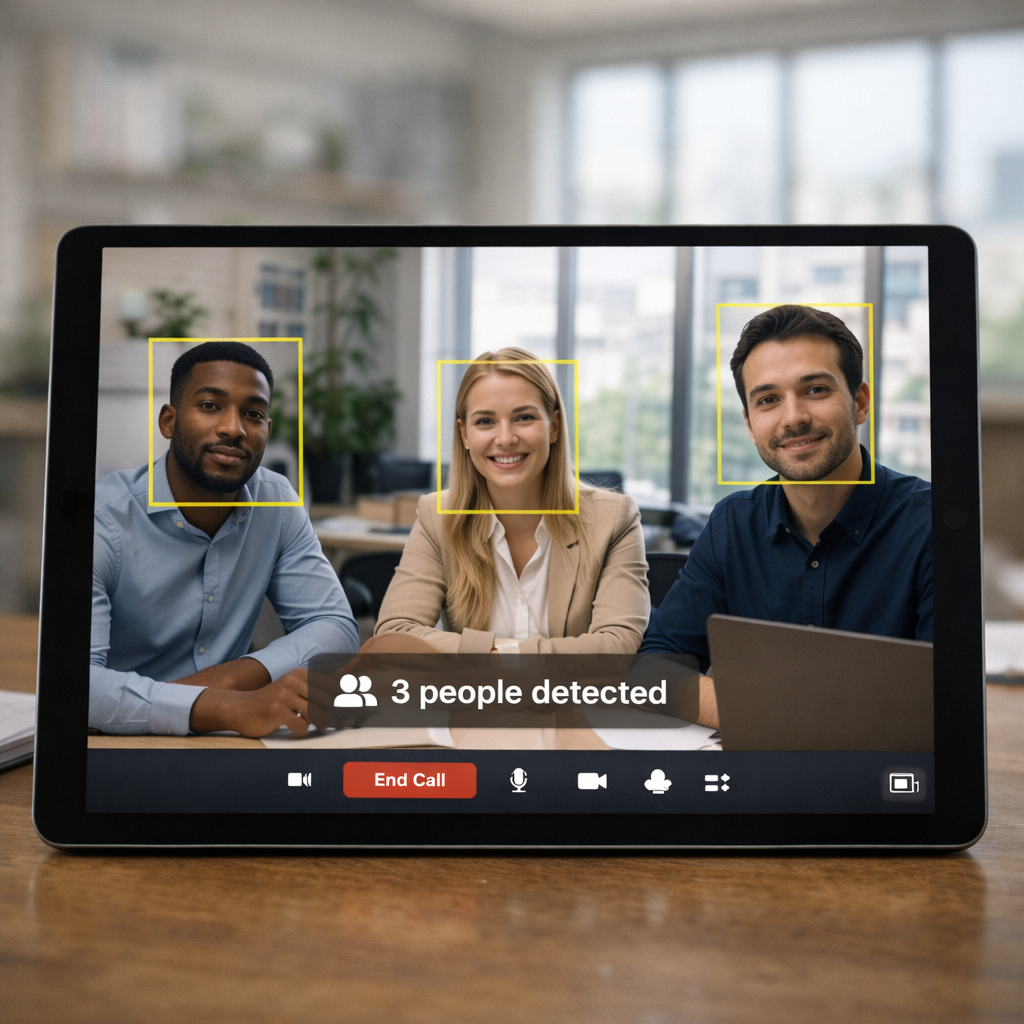 Face Count Detection (Multi-Person Face Detection)
