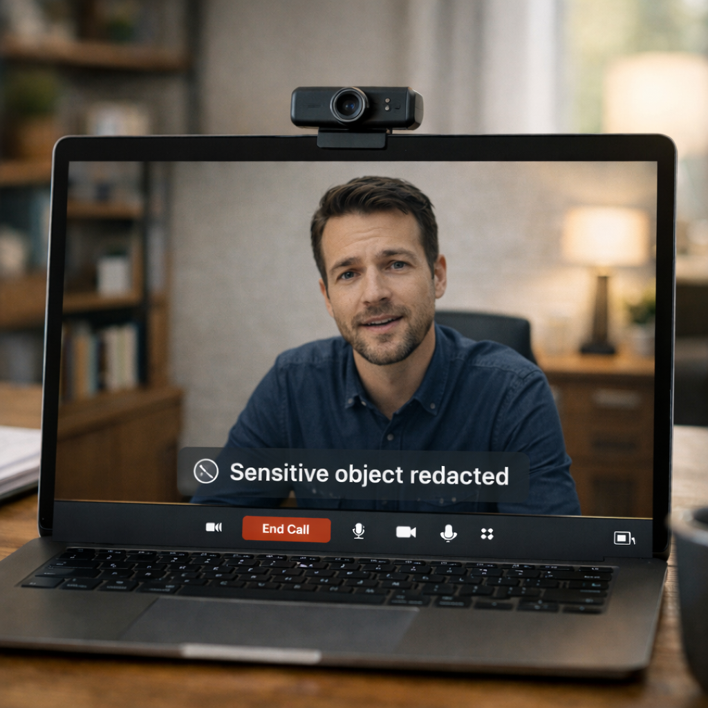 Sensitive Object Redaction (Automatic Object Blur / DLP Blur)